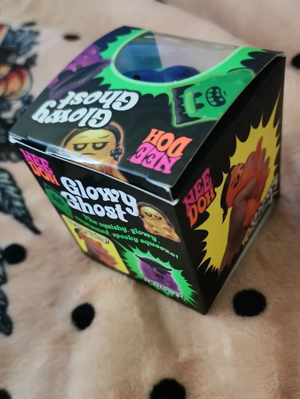 Needoh Glowy Ghost Vampire Glow-in-the-Dark Squishy - Green
